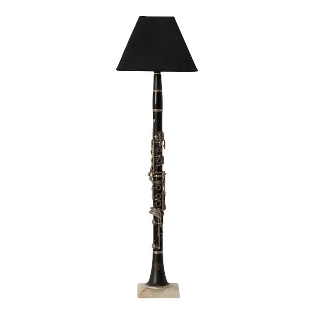 Vintage Corton Clarinet as Custom Table Lamp For Sale