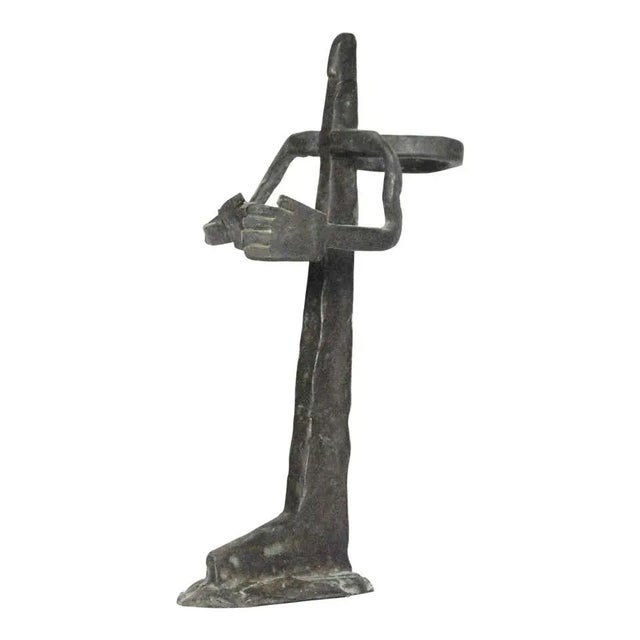 Peter Stuhr, the Guide, 2005, Bronze Sculpture Handmade of Former Soviet Sculptures For Sale - Image 13 of 13