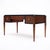 Wood Art Deco Period Writing Desk, Mahogany, Leather, French, Vintage 1940s For Sale - Image 7 of 9