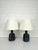 Mid-Century Modern Ceramic Model 1036 Table Lamps by Einar Johansen for Søholm, Denmark, 1960s, Set of 2 For Sale - Image 3 of 15
