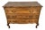 Vintage French Louis Carved Oak Chest of 3 Drawers For Sale