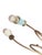 Brass 16-Light Chandelier with Colored Metal Lamp Holder, 1950s For Sale - Image 10 of 18