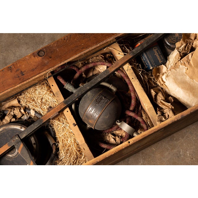 Late 19th Century N-O-S Japanned Copper Dental Drill by Ritter For Sale In Chicago - Image 6 of 10