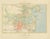 Antique Map of Sydney and Port Jackson, 1889 For Sale