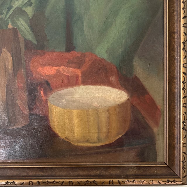 Mid 20th Century Framed Still Life Painting For Sale - Image 9 of 12