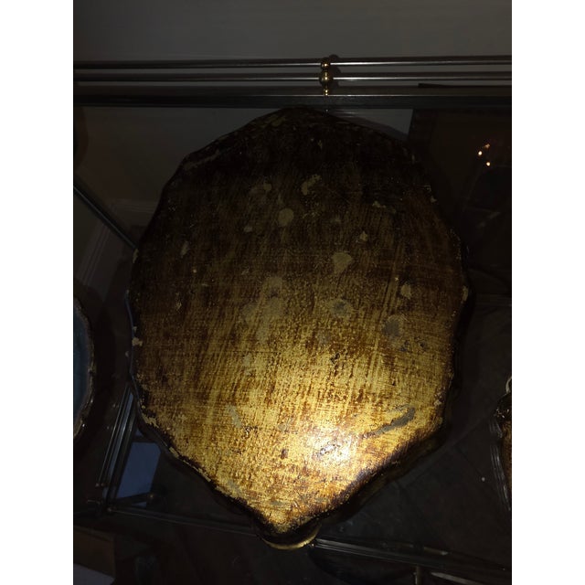 Three Small Vintage Florentine Trays For Sale - Image 10 of 16