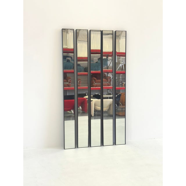 Gronda Mirrors attributed to Luciano Bertoncini for Elco, Set of 5 For Sale - Image 6 of 9