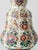 Vintage Hand-Painted Polychrome Delft Double Gourd Vase from Velsen, 1950s-1960s For Sale - Image 3 of 8