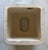 Ceramic Vintage Ivory and Blue Ceramic Tissue Box Cover For Sale - Image 7 of 8