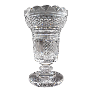 Waterford Crystal Master Cutter Hibernia Footed Vase