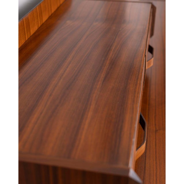 Brown Vintage Sideboard by Gianfranco Frattini for Permanente Mobili Cantù, 1960s For Sale - Image 8 of 12