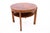 Art Deco round table, Czech Republic, 1930s. Very good condition. Wood: walnut Dimensions: height 67 cm, diameter 80 cm