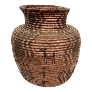 Early 20th Century Native American Style Apache Style Olla Basket