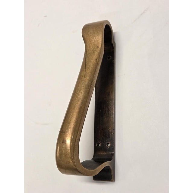 Door Handle in Bronze by Alvar Aalto for Valaistustyö For Sale - Image 9 of 9