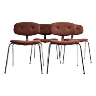 Chairs by Pierre Paulin, 1970s, Set of 4 For Sale