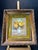 Mid-Century Modern 1950s Mid-Century Modern Lola F Ades Yellow Roses Painting, Framed For Sale - Image 3 of 7