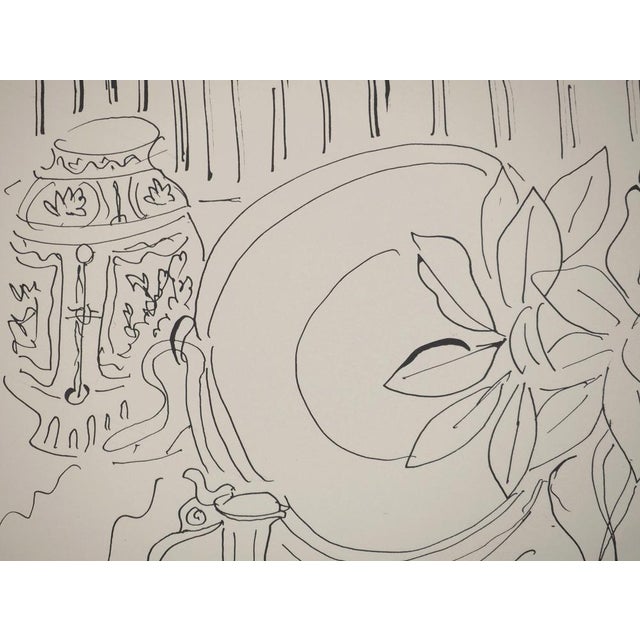 Modern Henri Matisse, Nature morte au bouquet de lys, Lithograph For Sale - Image 3 of 6