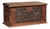 Early 20th C. Teak Box W/ Intricate Carvings For Sale