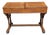 Antique English Slant-Top Gothic Revival Oak Double School Desk For Sale