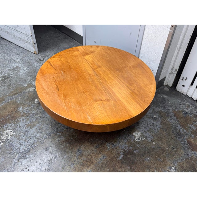 Chista Button Coffee Table For Sale In San Francisco - Image 6 of 12