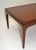 Gio Ponti Style Low Coffee Table Tapered Legs Walnut Mid-Century Modern Italy 70 For Sale - Image 10 of 13