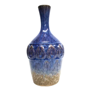 Drip Glazed Tall Ceramic Flower Vase