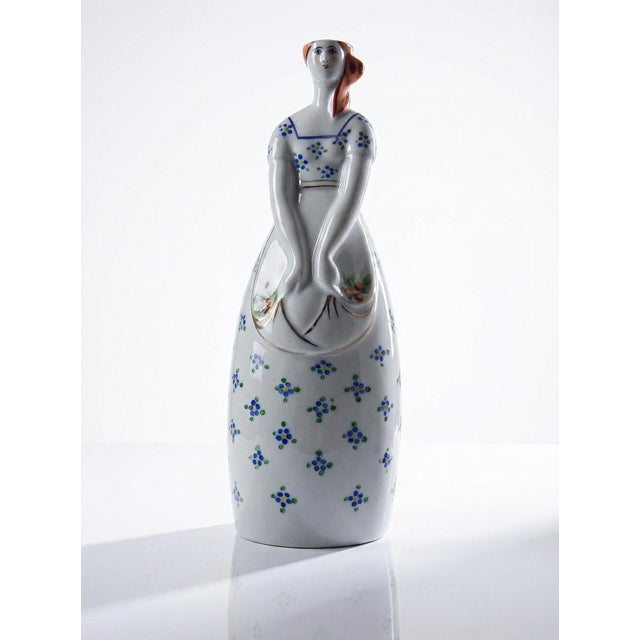 Antique Porcelain Bottle by Michelaud for Robj Paris, 1920s For Sale - Image 12 of 12