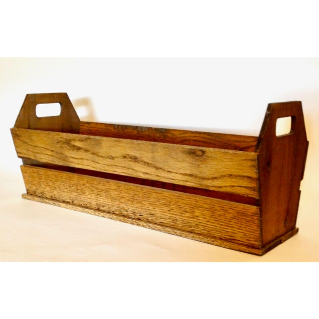 Farmhouse Amish Farmhouse Apple Box With Apples For Sale - Image 3 of 9