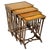 Antique Napoleon III Nesting Tables, Set of 4 For Sale