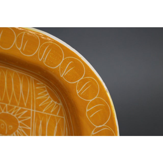 Vintage French Ceramic Platter by Jacques Pouchain, 1950s For Sale - Image 15 of 18