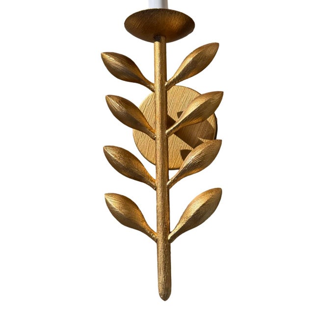 Modern Botanical Avery Wall Lamp - A Pair For Sale - Image 3 of 5