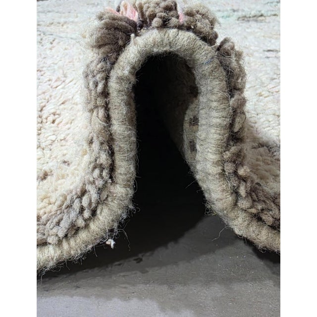 Moroccan Boujad Wool Rug - 10.5 X 6.3 Ft For Sale In Cleveland - Image 6 of 6