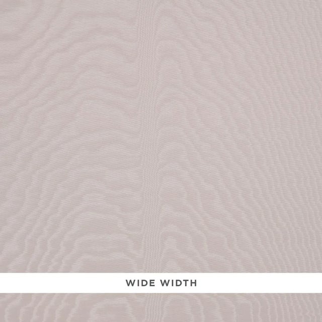 SAMPLE - Schumacher Moire Wallcovering Wallpaper In Dove For Sale