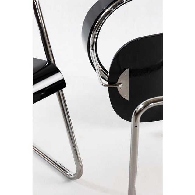 H-138 Chair by Jindrich Halabala for Up Závody, 1930s For Sale - Image 6 of 7