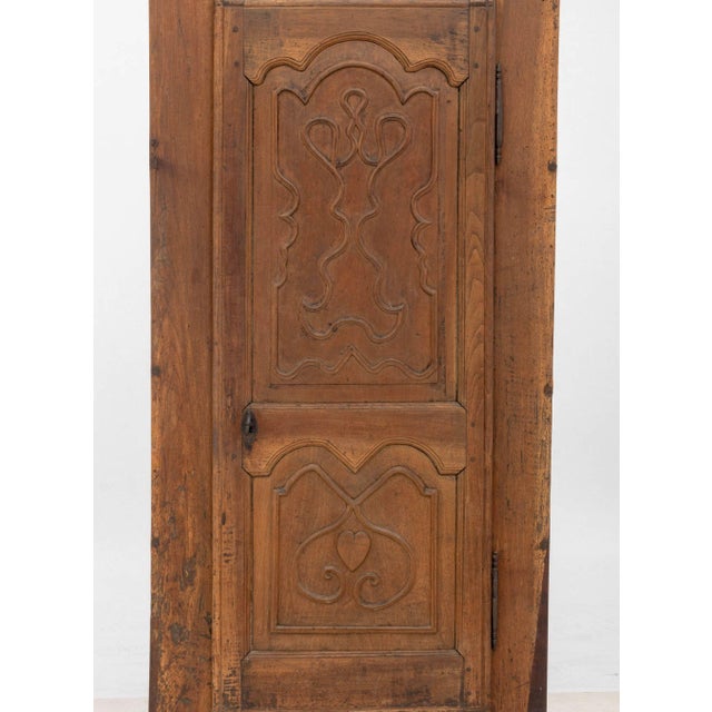 French Provincial French Provincial Walnut Armoire, 18th Century For Sale - Image 3 of 7
