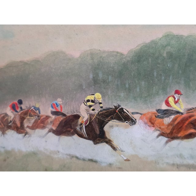 19th Century 1800's Box With Original Art on Lid For Sale - Image 5 of 11