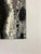 Abstract Abstract Black White and Salmon Painting For Sale - Image 3 of 4