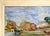 Aldo Natili, 1940s Italian Signed Fauve Style Landscape Oil on Canvas Painting, Oil on Canvas For Sale - Image 7 of 12