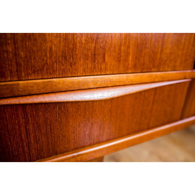 Danish Teak Highboard by E. W. Bach for Sejling Skabe, 1950s For Sale - Image 12 of 16