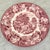 Mid 20th Century Antique English Pink Transferware Plate For Sale - Image 5 of 5