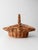 Farmhouse Vintage Wicker Gathering Basket For Sale - Image 3 of 10