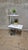 1970s Vintage Chrome Flower Stand with Two White Shelves, Czechoslovakia, 1970s For Sale - Image 5 of 12