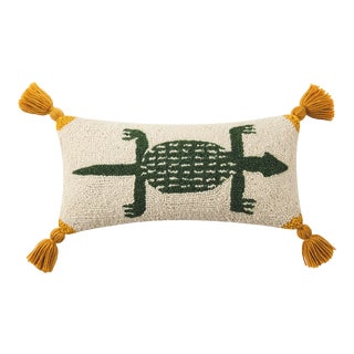 Archie with Tassels Hook Pillow, 9" x 16" For Sale
