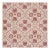 Sample - Schumacher Athena Hand-Screen Print Fabric in Ruby For Sale