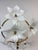 1980s Vintage Murano Style White Floral Wall Sconces - A Pair For Sale - Image 5 of 14