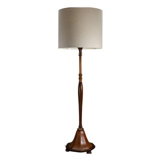 Decorative Standing Lamp, 1940s For Sale