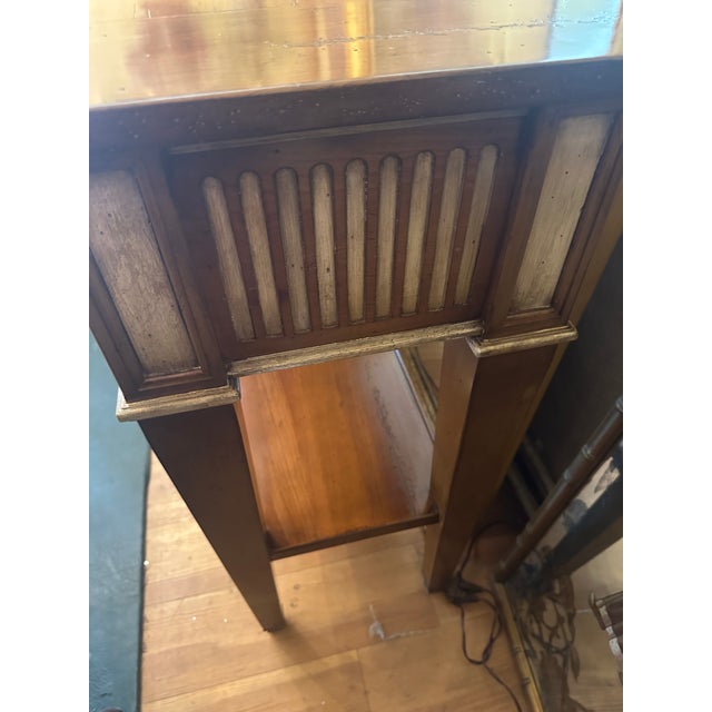 2000 - 2009 Vintage De Bournais French Console Table For Sale - Image 5 of 12