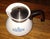 Excellent condition Cornflower pattern 6-cup teapot by Corning Ware. About 5" tall. Some wear and discoloration on the...