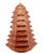 Chinoiserie Tole Red/Gold Chinoiserie Christmas Tree, 8" For Sale - Image 3 of 3