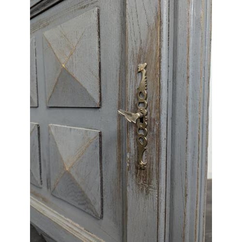 Repainted Corner Cabinets with Trim, Set of 2, in Very Good conditions.